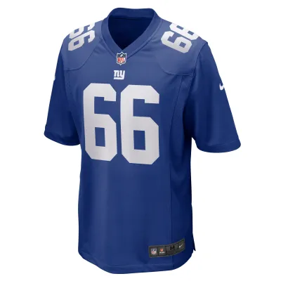 Men's New York Giants Shane Lemieux Royal Game Jersey 02