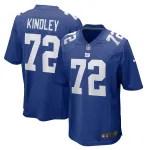 Men's New York Giants Solomon Kindley Royal Home Game Player Jersey