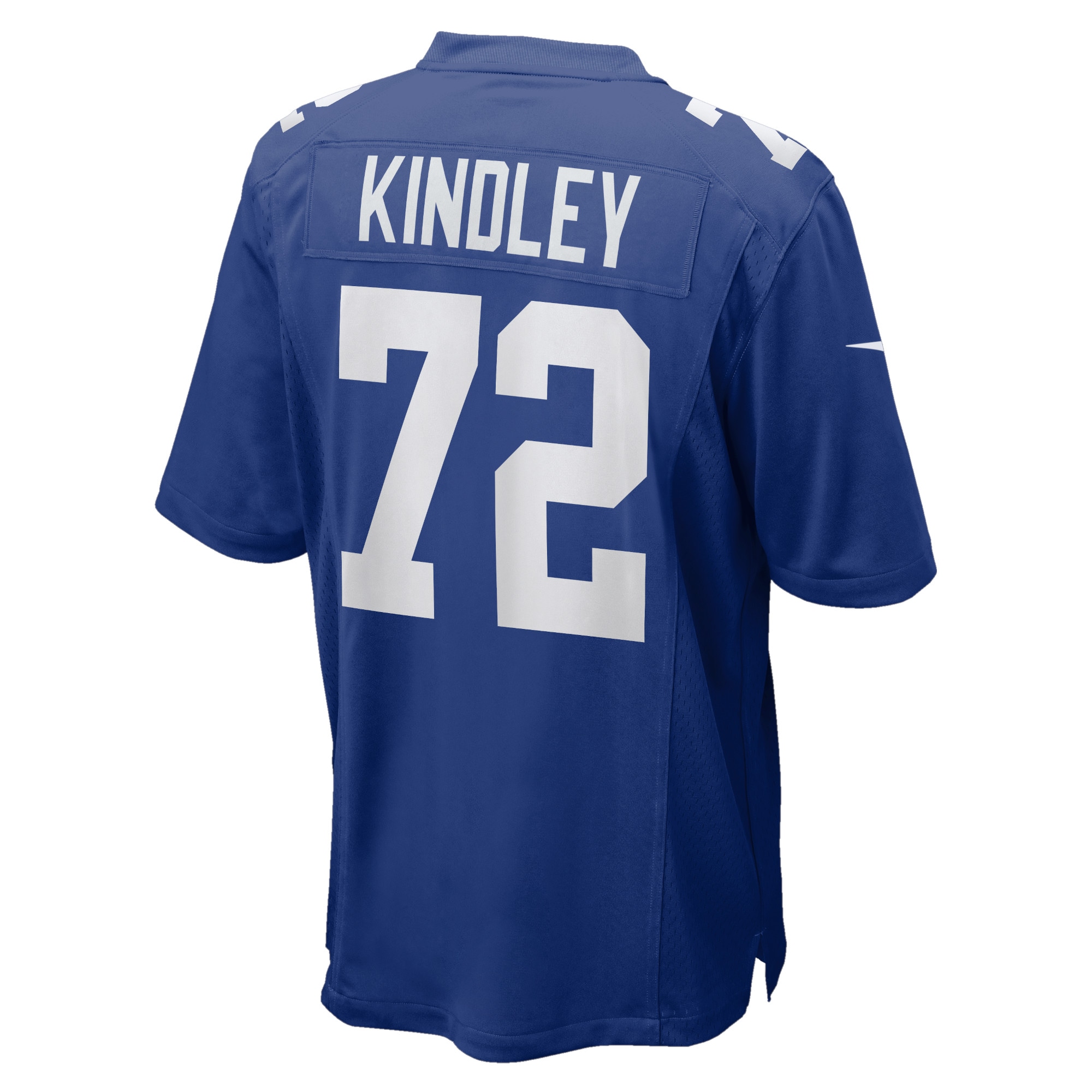 Men's New York Giants Solomon Kindley Royal Home Game Player Jersey