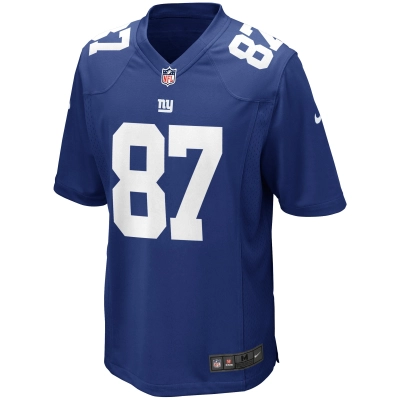 Men's New York Giants Sterling Shepard Royal Player Jersey 02