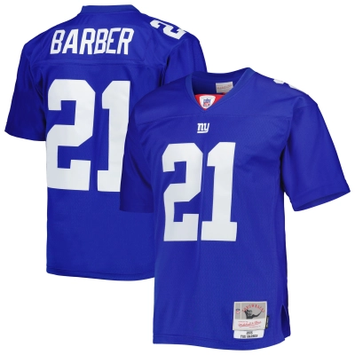 Men's New York Giants Tiki Barber Royal Legacy Replica Jersey 01