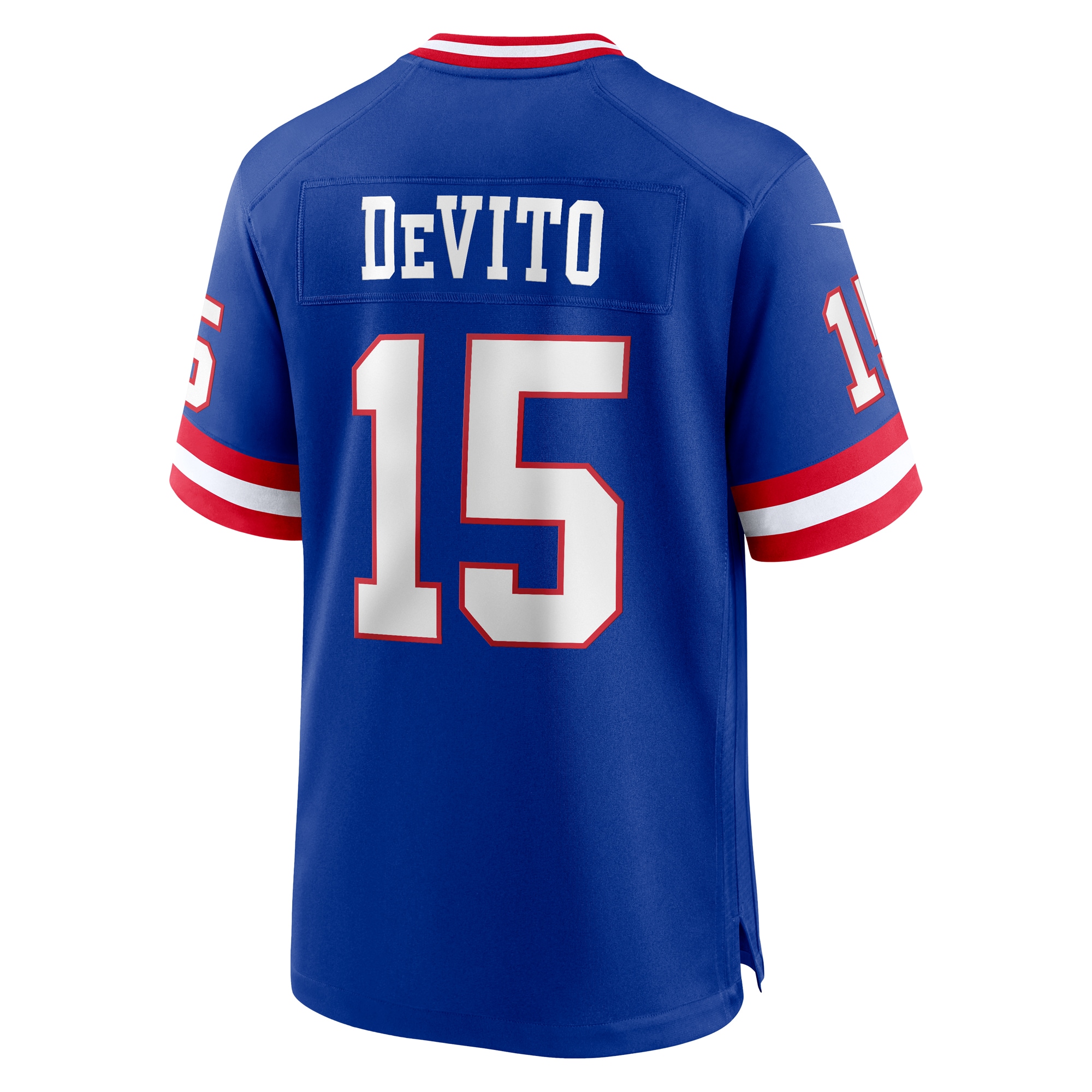 Men's New York Giants Tommy DeVito Royal Alternate Player Game Jersey