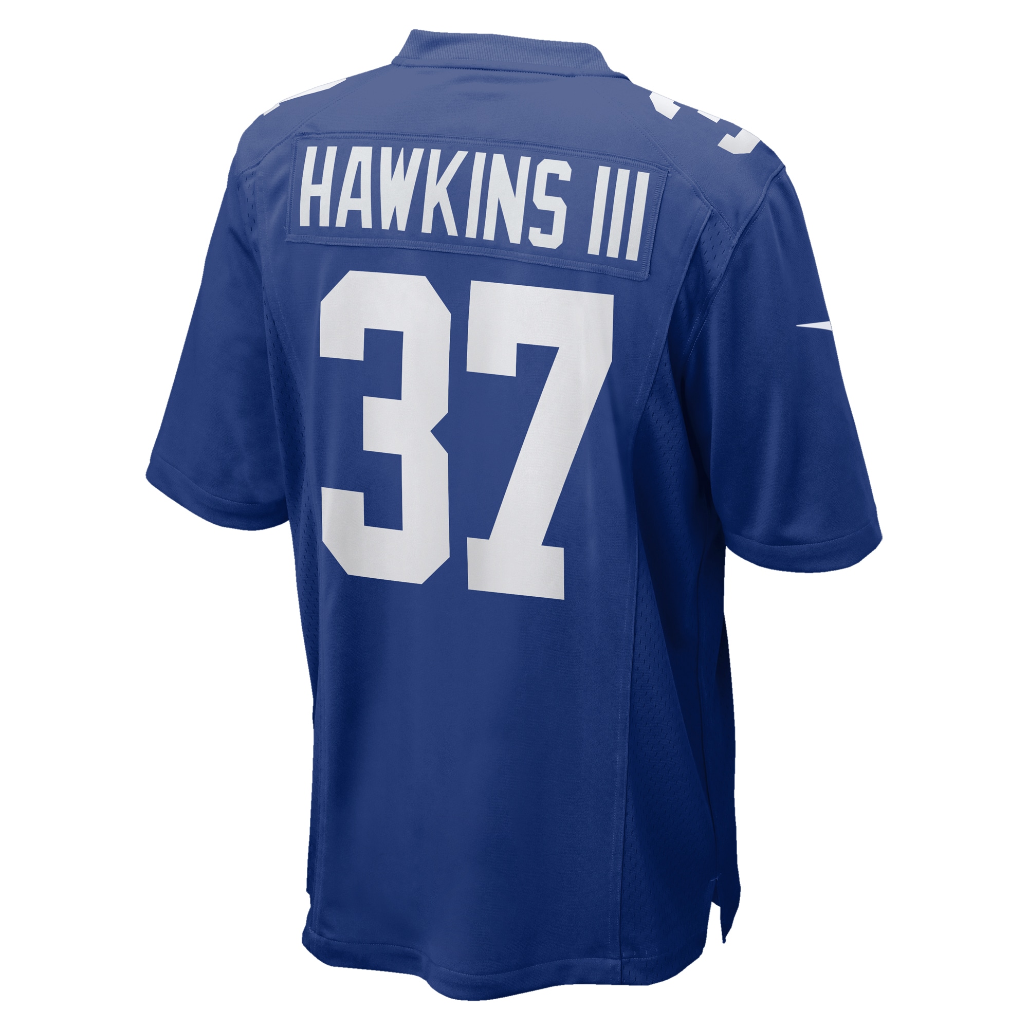Men's New York Giants Tre Hawkins  Royal Game Jersey