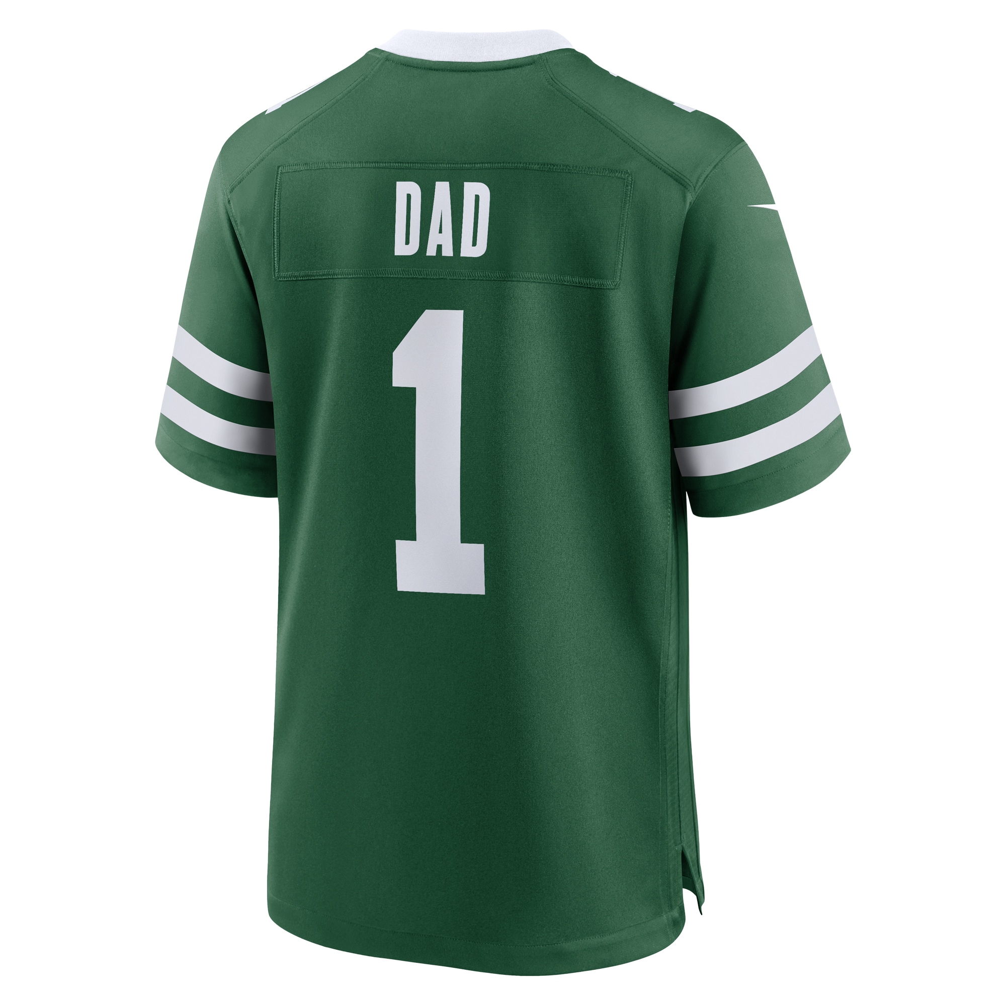 Men's New York Jets  Legacy Green #1 Dad Game Jersey