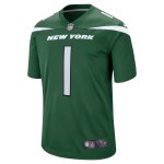 Men's New York Jets Ahmad Sauce Gardner Green Player Game Jersey