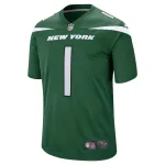 Men's New York Jets Ahmad Sauce Gardner Green Player Game Jersey
