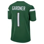 Men's New York Jets Ahmad Sauce Gardner Green Player Game Jersey