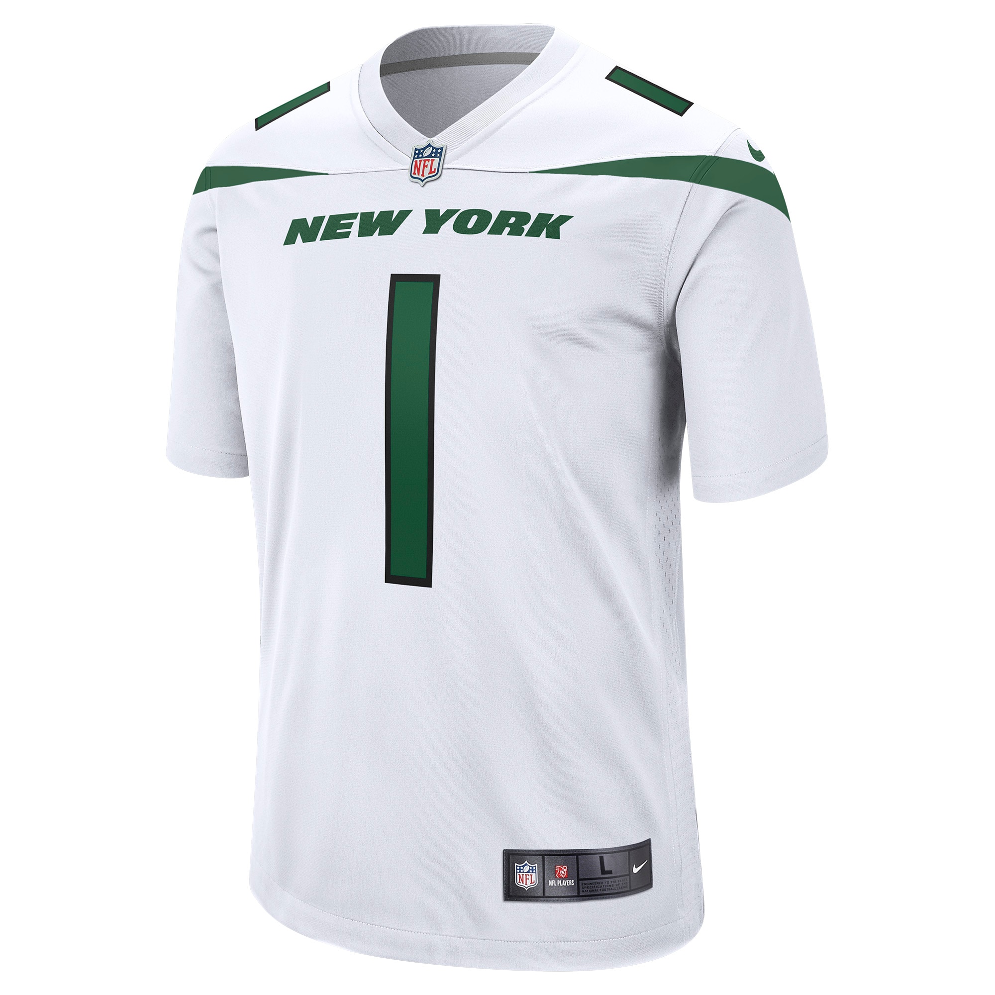 Men's New York Jets Ahmad Sauce Gardner White Player Game Jersey