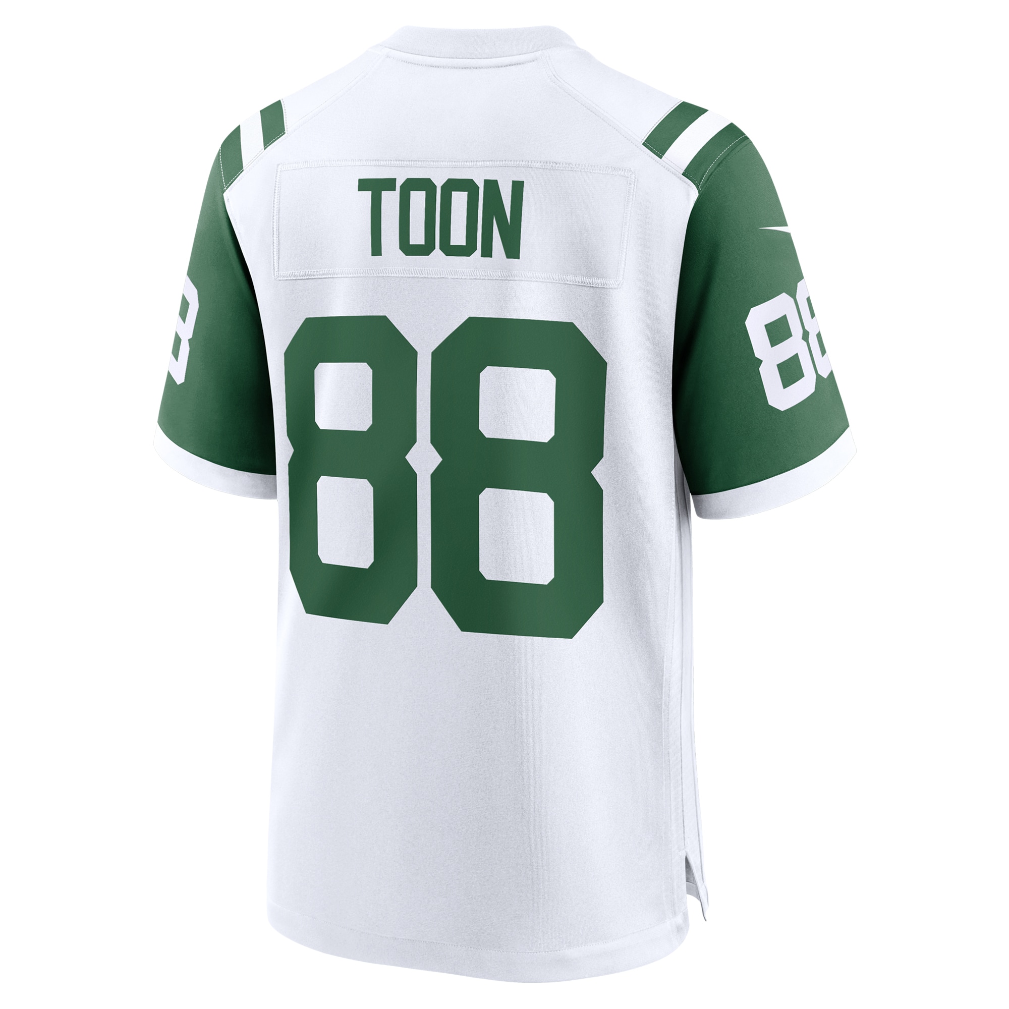Men's New York Jets Al Toon White Classic Alternate Retired Player Game Jersey