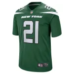 Men's New York Jets Ashtyn Davis Gotham Green Game Player Jersey