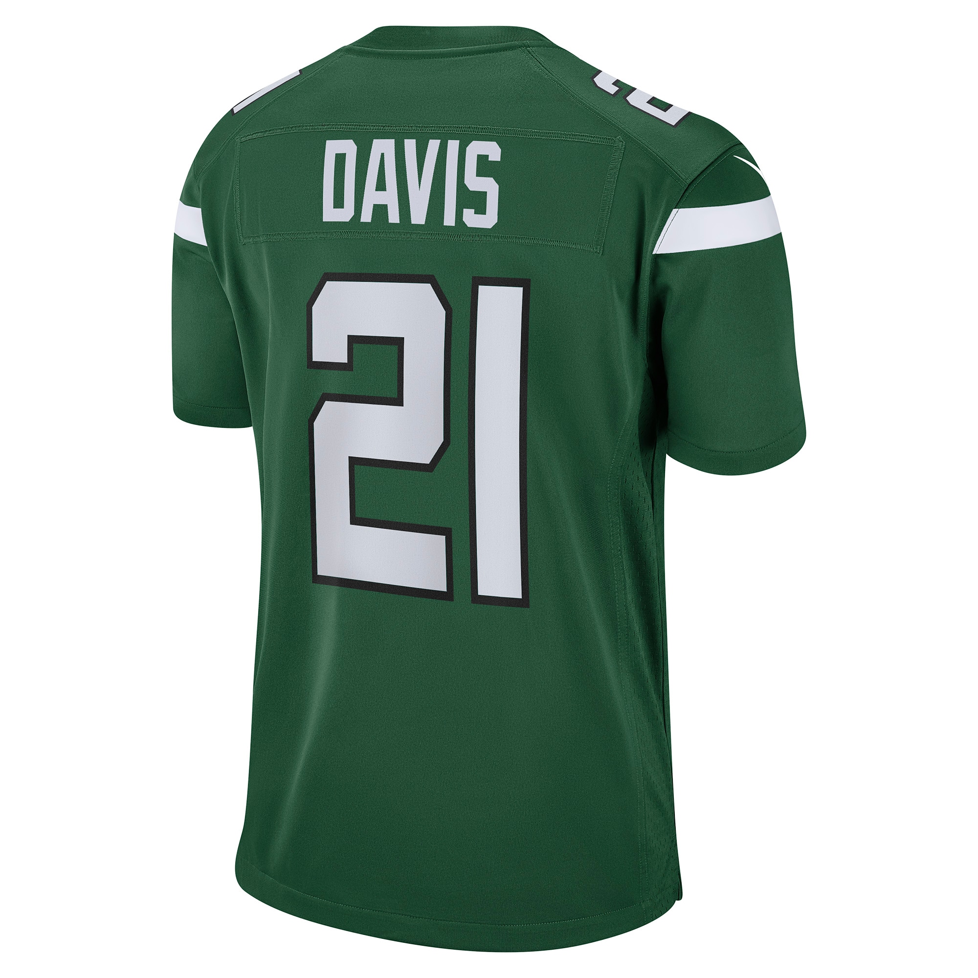 Men's New York Jets Ashtyn Davis Gotham Green Game Player Jersey