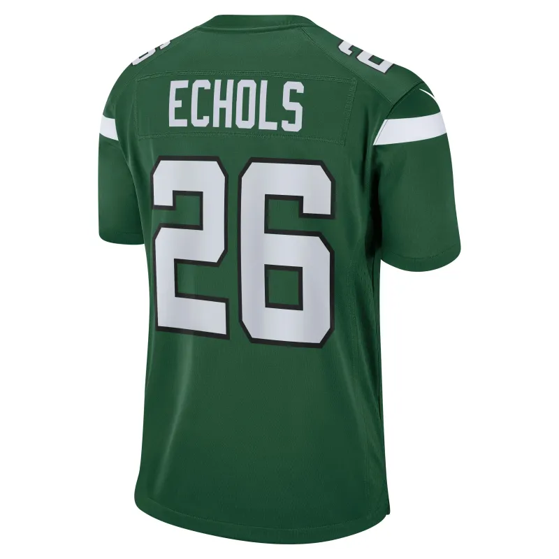 Men's New York Jets Brandin Echols Gotham Green Game Jersey