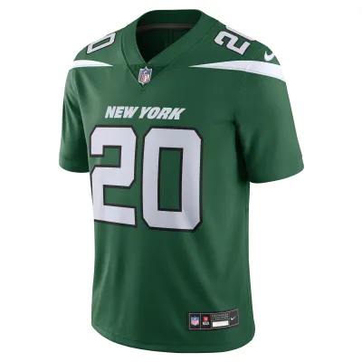 Men's New York Jets Breece Hall Gotham Green Vapor Untouchable Limited Jersey 02