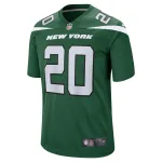 Men's New York Jets Breece Hall Green Player Game Jersey