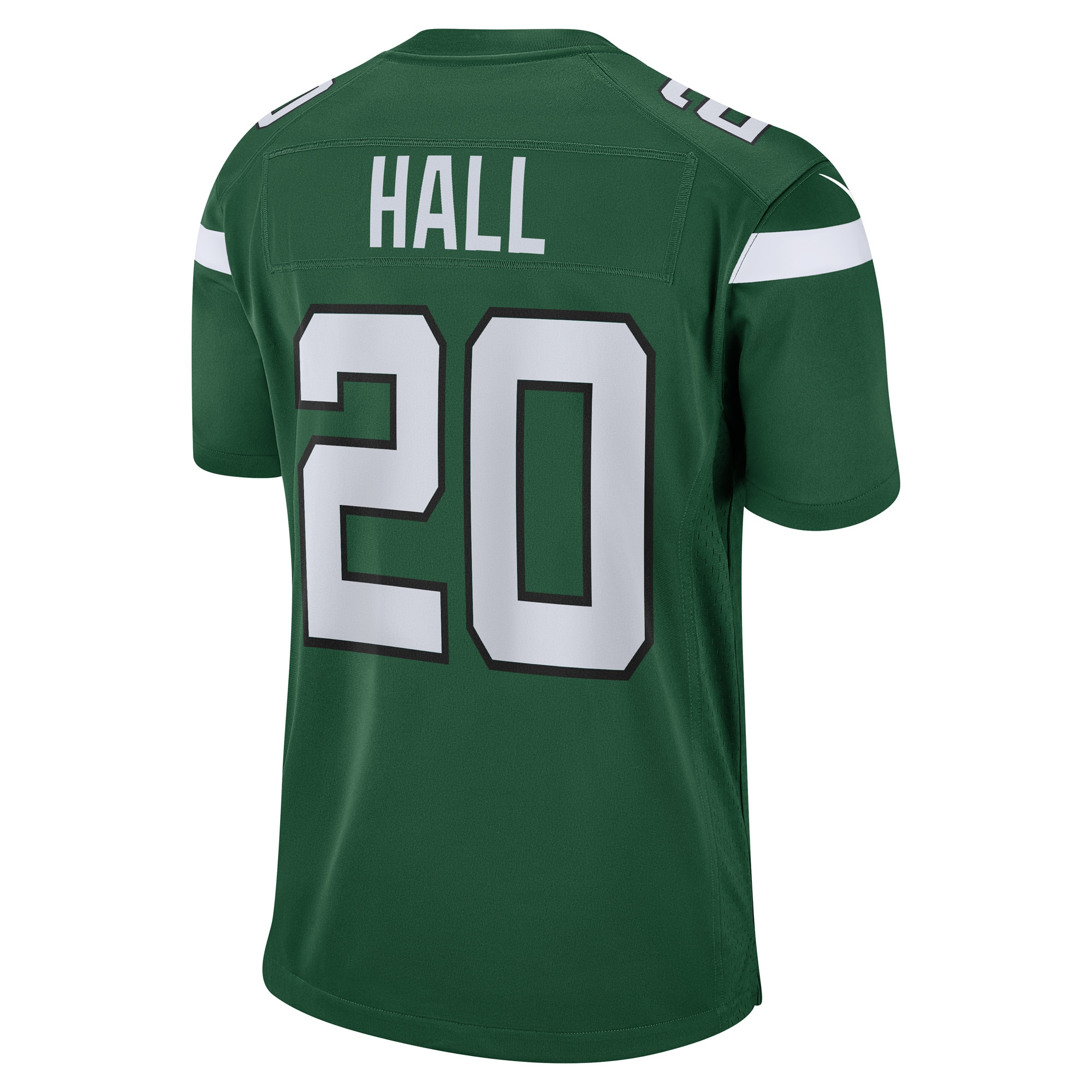 Men's New York Jets Breece Hall Green Player Game Jersey