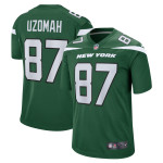 Men's New York Jets C.J. Uzomah Gotham Green Player Game Jersey