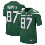 Men's New York Jets C.J. Uzomah Gotham Green Player Game Jersey