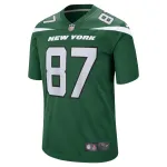 Men's New York Jets C.J. Uzomah Gotham Green Player Game Jersey