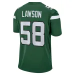 Men's New York Jets Carl Lawson Gotham Green Game Jersey