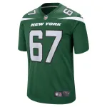 Men's New York Jets Carter Warren Gotham Green Game Jersey