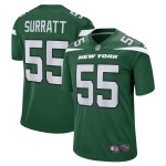 Men's New York Jets Chazz Surratt Gotham Green Game Player Jersey