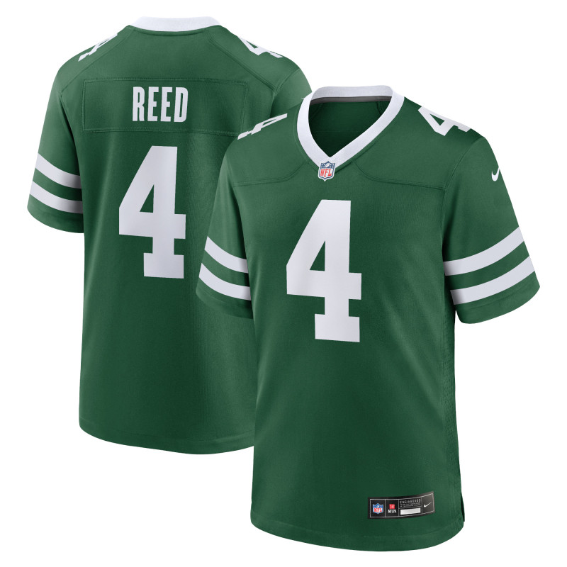 Men's New York Jets D.J. Reed Legacy Green Game Jersey