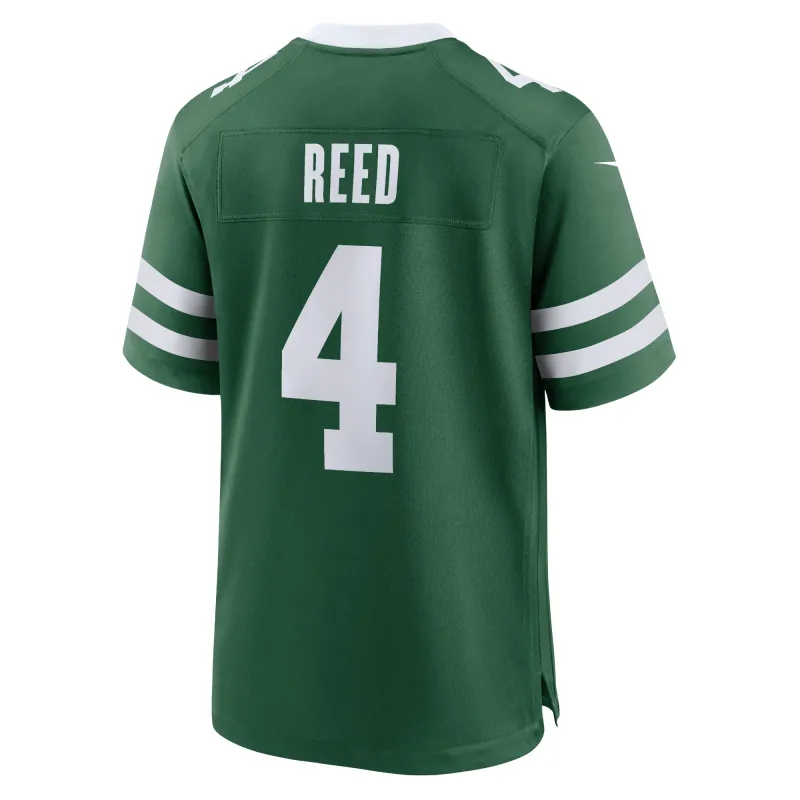 Men's New York Jets D.J. Reed Legacy Green Game Jersey