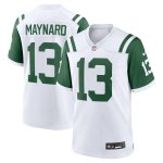 Men's New York Jets Don Maynard White Classic Alternate Retired Player Game Jersey