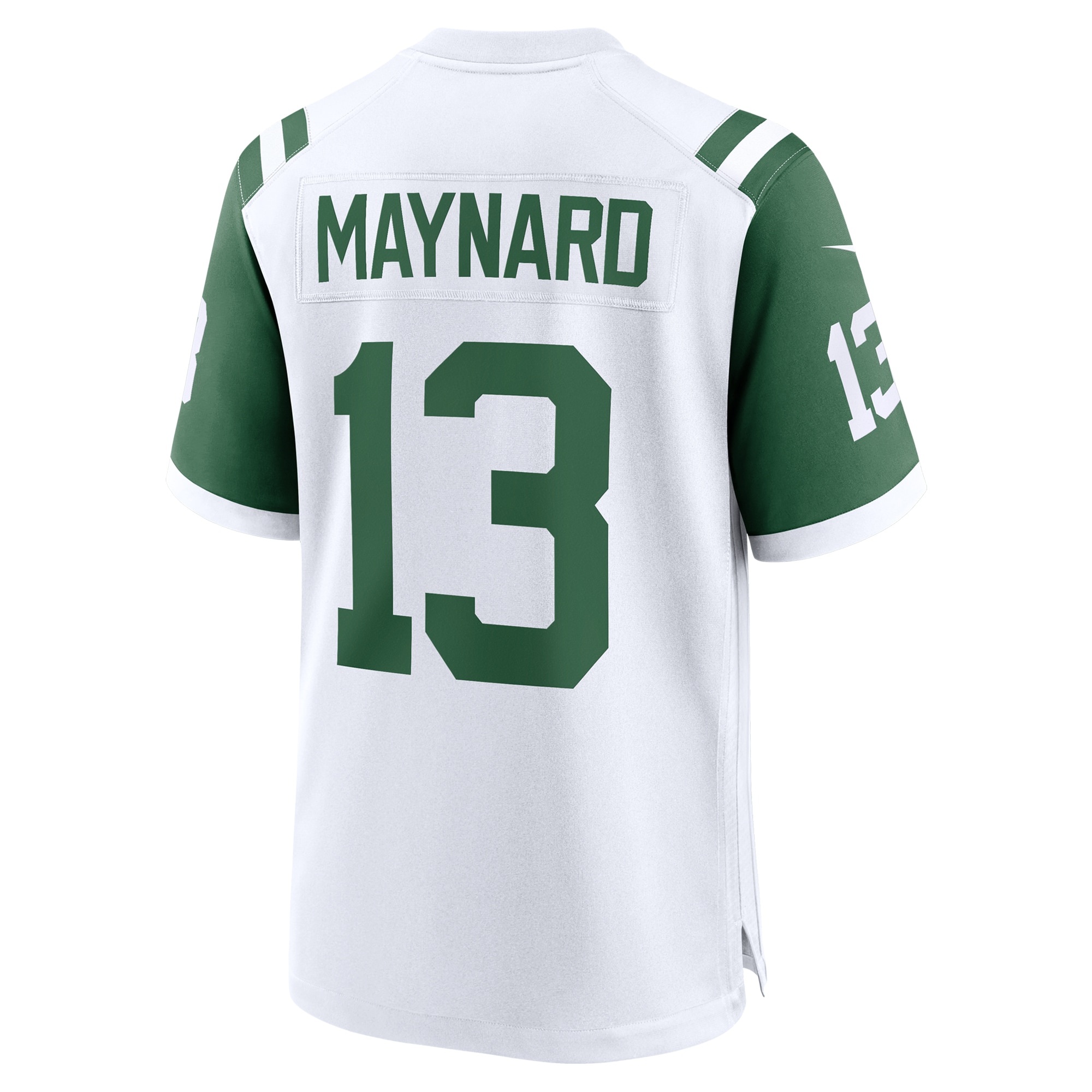 Men's New York Jets Don Maynard White Classic Alternate Retired Player Game Jersey