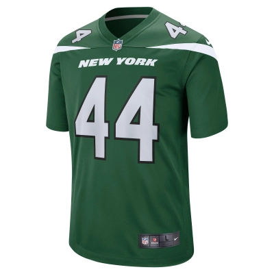 Men's New York Jets Jamien Sherwood Gotham Green Game Jersey 02