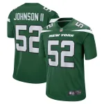 Men's New York Jets Jermaine Johnson II Green Player Game Jersey