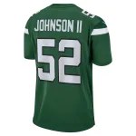 Men's New York Jets Jermaine Johnson II Green Player Game Jersey