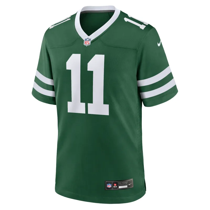 Men's New York Jets Jermaine Johnson II Legacy Green Game Jersey