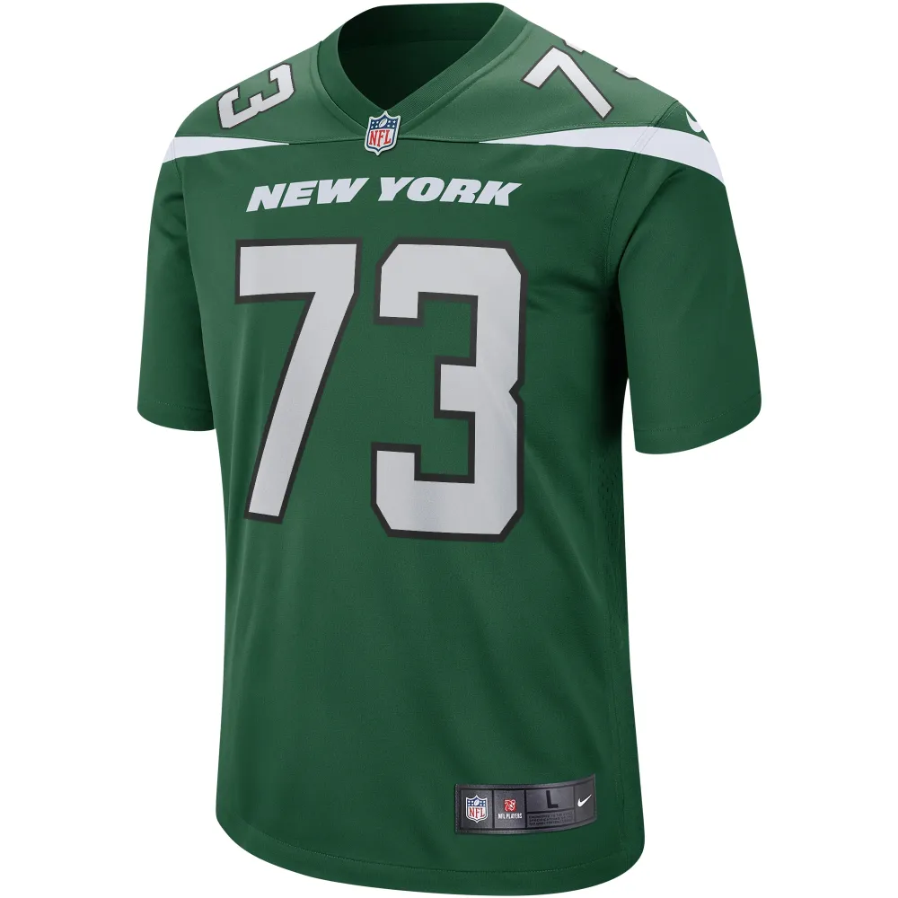 Men's New York Jets Joe Klecko Gotham Green Game Retired Player Jersey