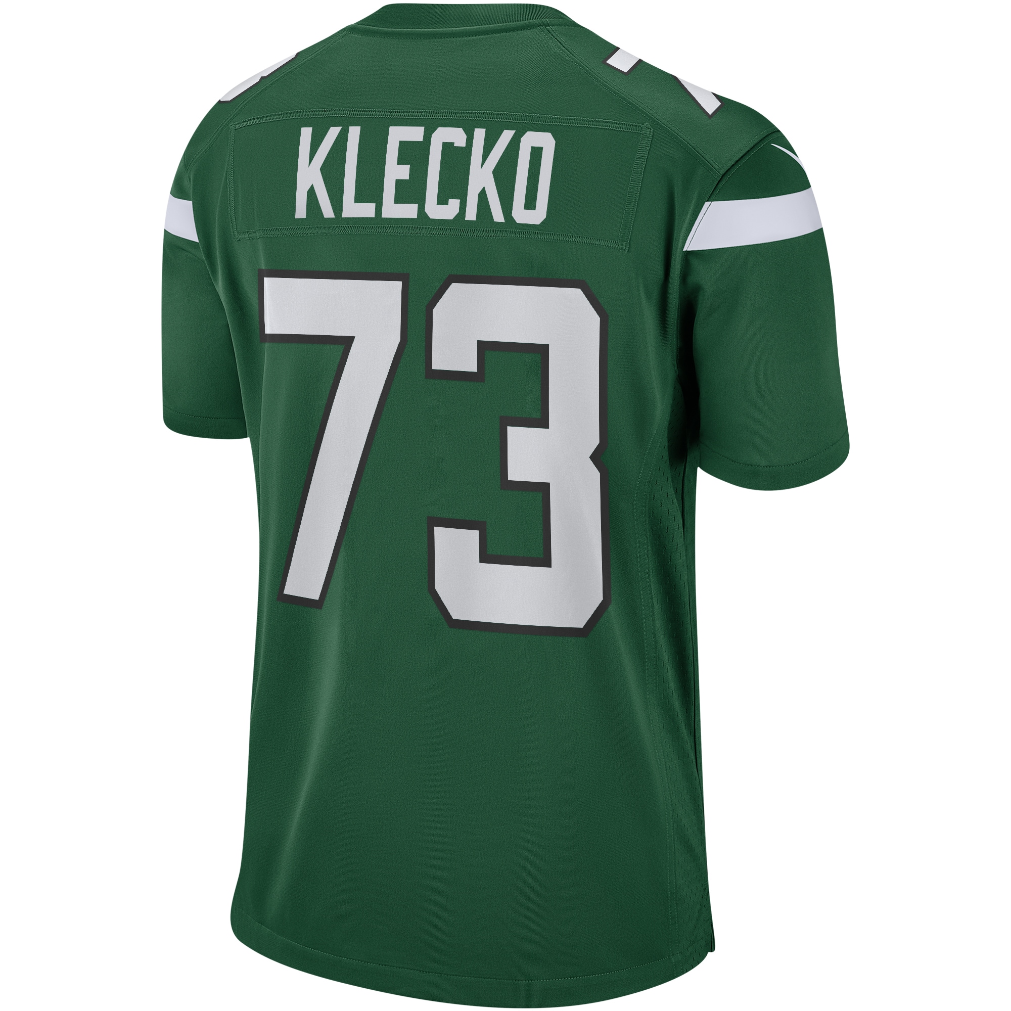 Men's New York Jets Joe Klecko Gotham Green Game Retired Player Jersey