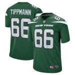 Men's New York Jets Joe Tippmann Gotham Green Game Jersey