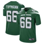 Men's New York Jets Joe Tippmann Gotham Green Game Jersey