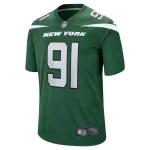 Men's New York Jets John Franklin-Myers Gotham Green Game Jersey