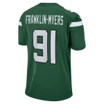 Men's New York Jets John Franklin-Myers Gotham Green Game Jersey