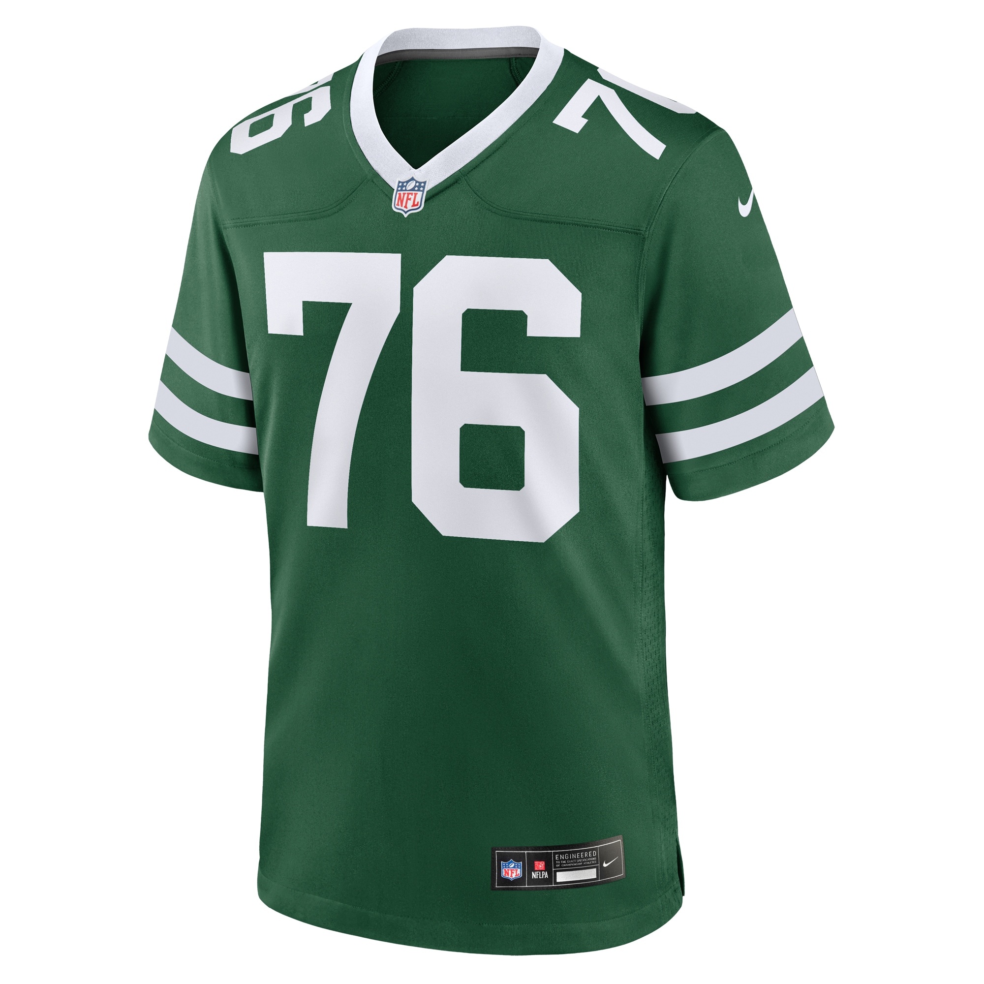 Men's New York Jets John Simpson Legacy Green Game Jersey