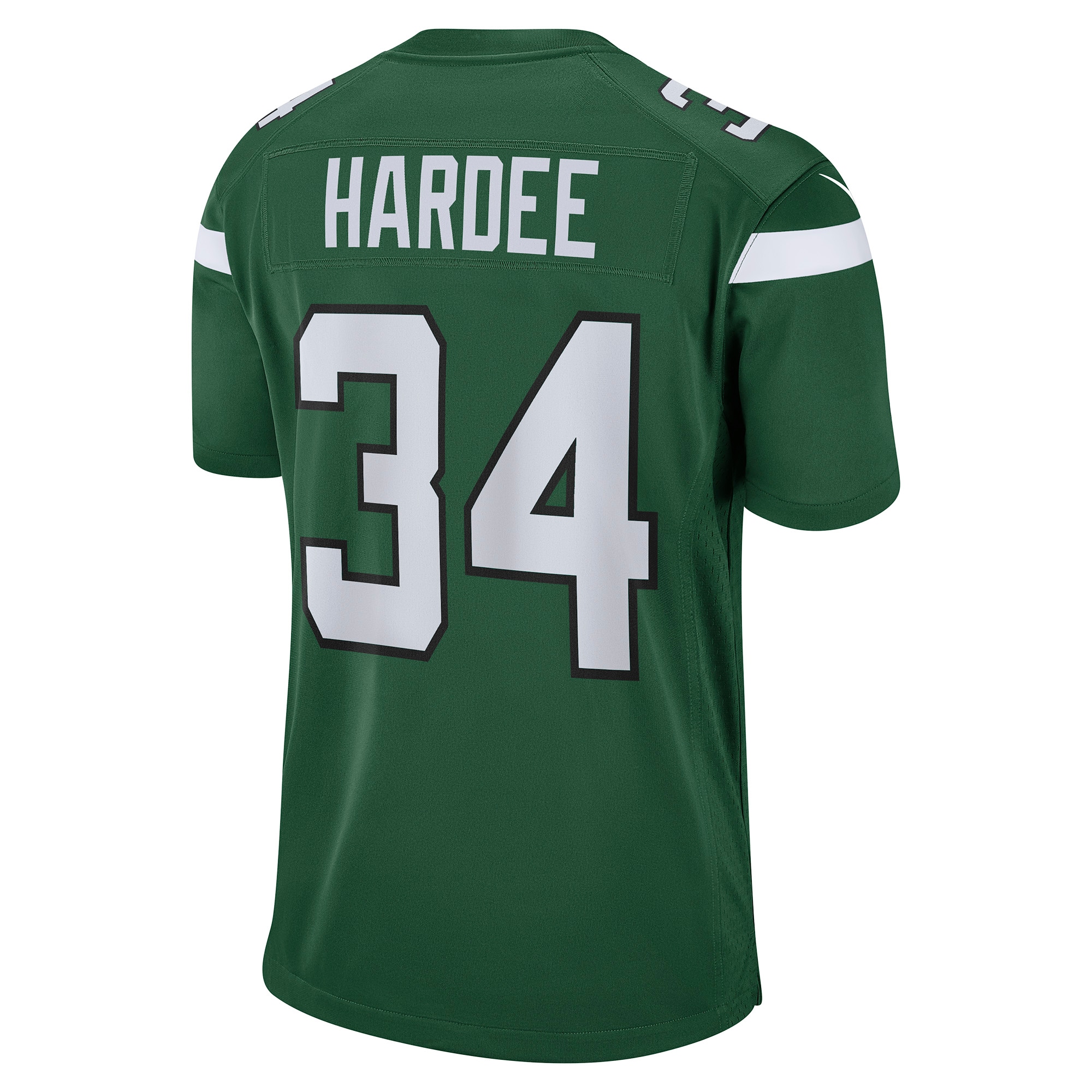 Men's New York Jets Justin Hardee Gotham Green Game Jersey