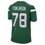 Men's New York Jets Laken Tomlinson Gotham Green Game Jersey