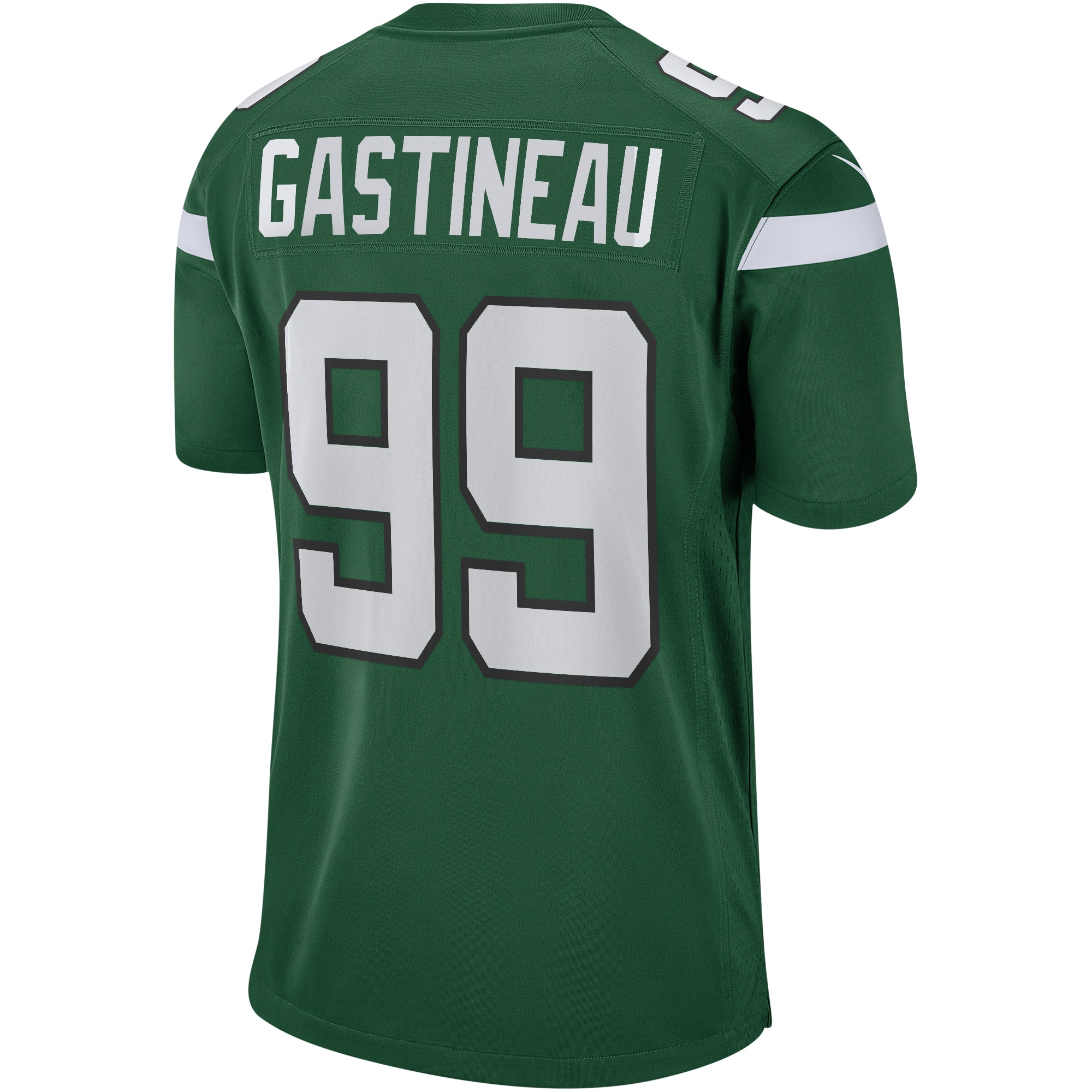 Men's New York Jets Mark Gastineau Gotham Green Game Retired Player Jersey