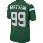 Men's New York Jets Mark Gastineau Gotham Green Game Retired Player Jersey