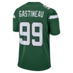 Men's New York Jets Mark Gastineau Gotham Green Retired Player Game Jersey