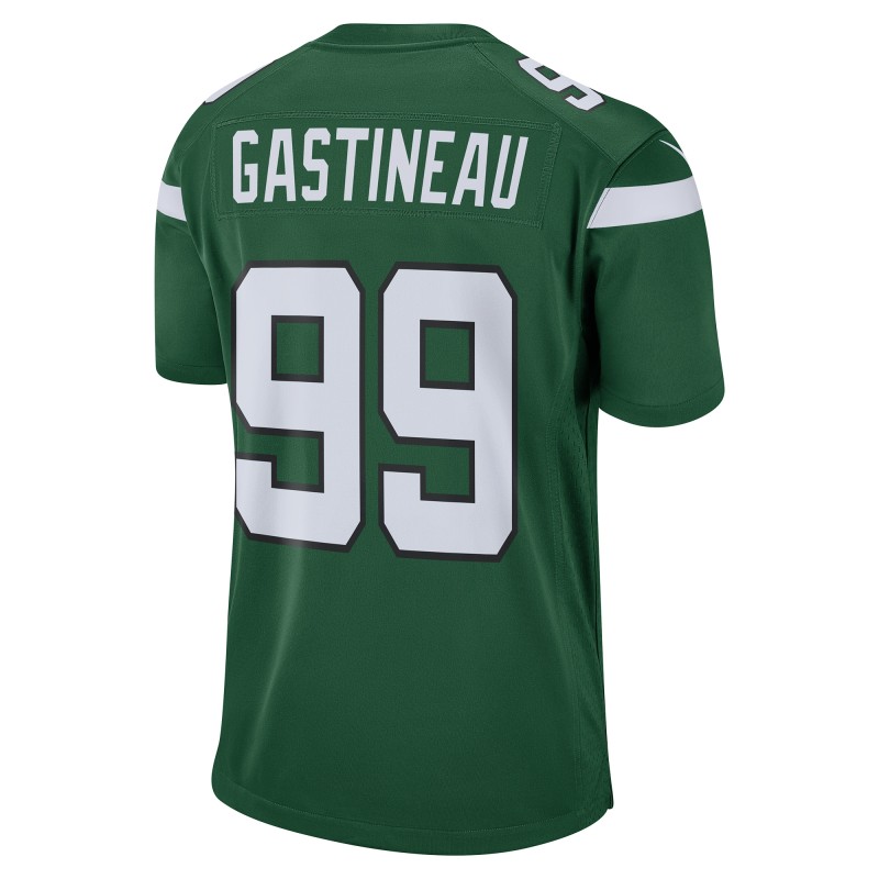 Men's New York Jets Mark Gastineau Gotham Green Retired Player Game Jersey