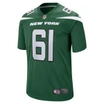 Men's New York Jets Max Mitchell Gotham Green Game Player Jersey