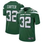 Men's New York Jets Michael Carter Gotham Green Game Jersey