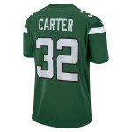 Men's New York Jets Michael Carter Gotham Green Game Jersey