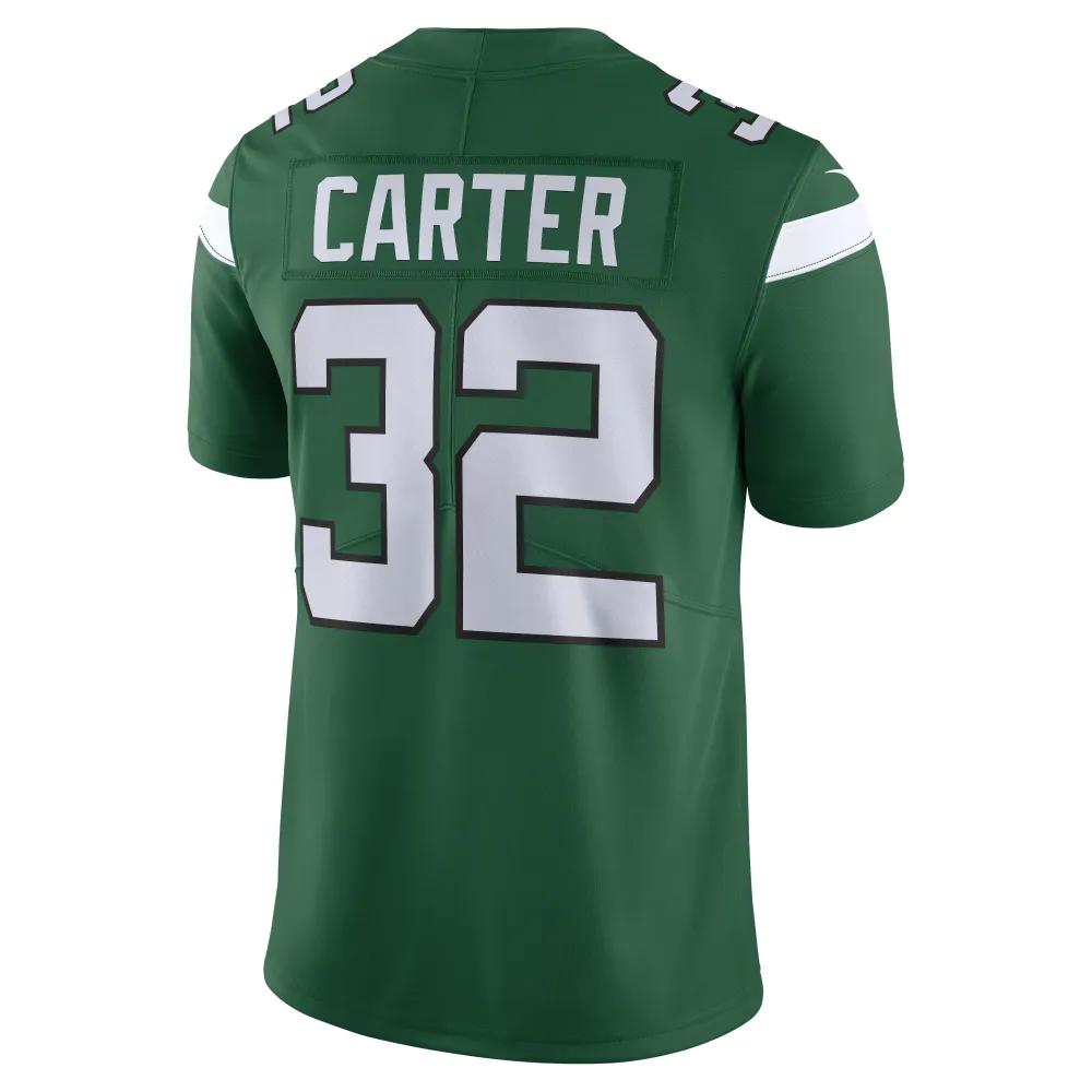 Men's New York Jets Michael Carter Green Vapor F.U.S.E. Limited Jersey